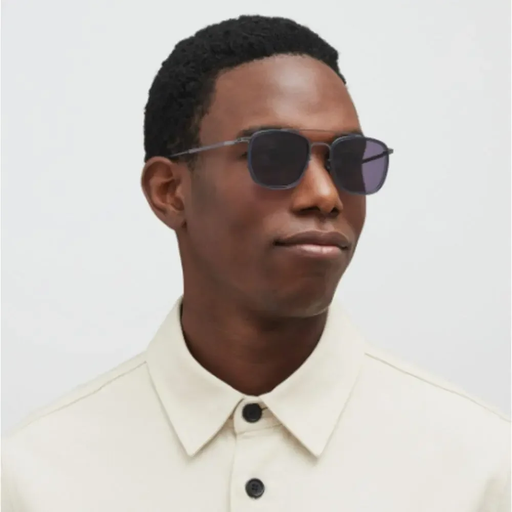 Mykita Unisex Blackberry/Deep Ocean Jeppe Sunglasses